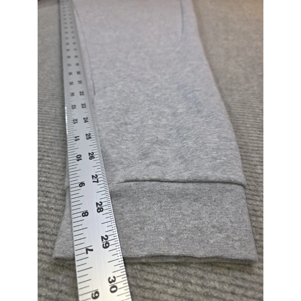 Adidas XL Stadium Fleece Heather Gray Speckled Badge Jogger Athletic Track Pant